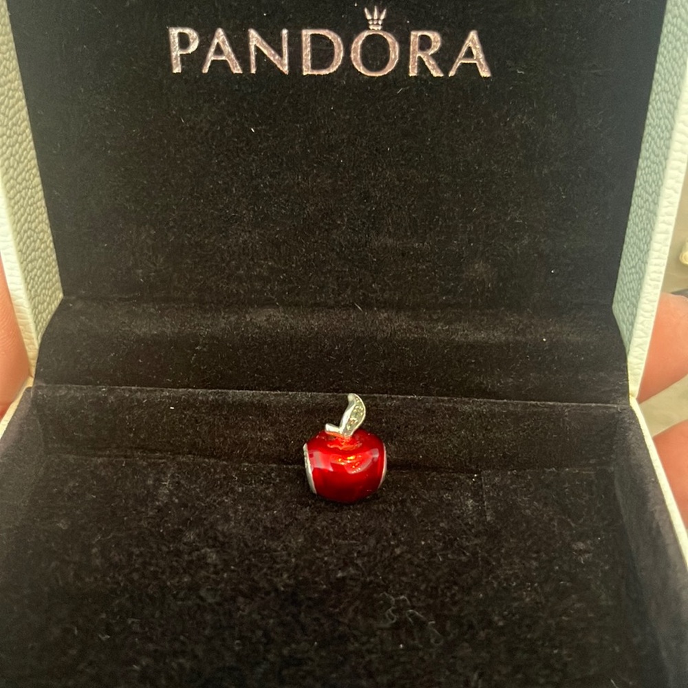 Pandora x Disney Snow White red apple charm